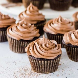 Nutella love cupcake