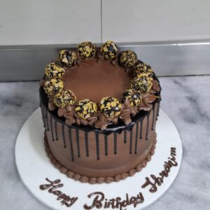 Sugar free chocolate ganache