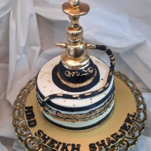 Elegant Hookah Luxe Cake